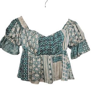 Stone cold fox cropped top Reformation